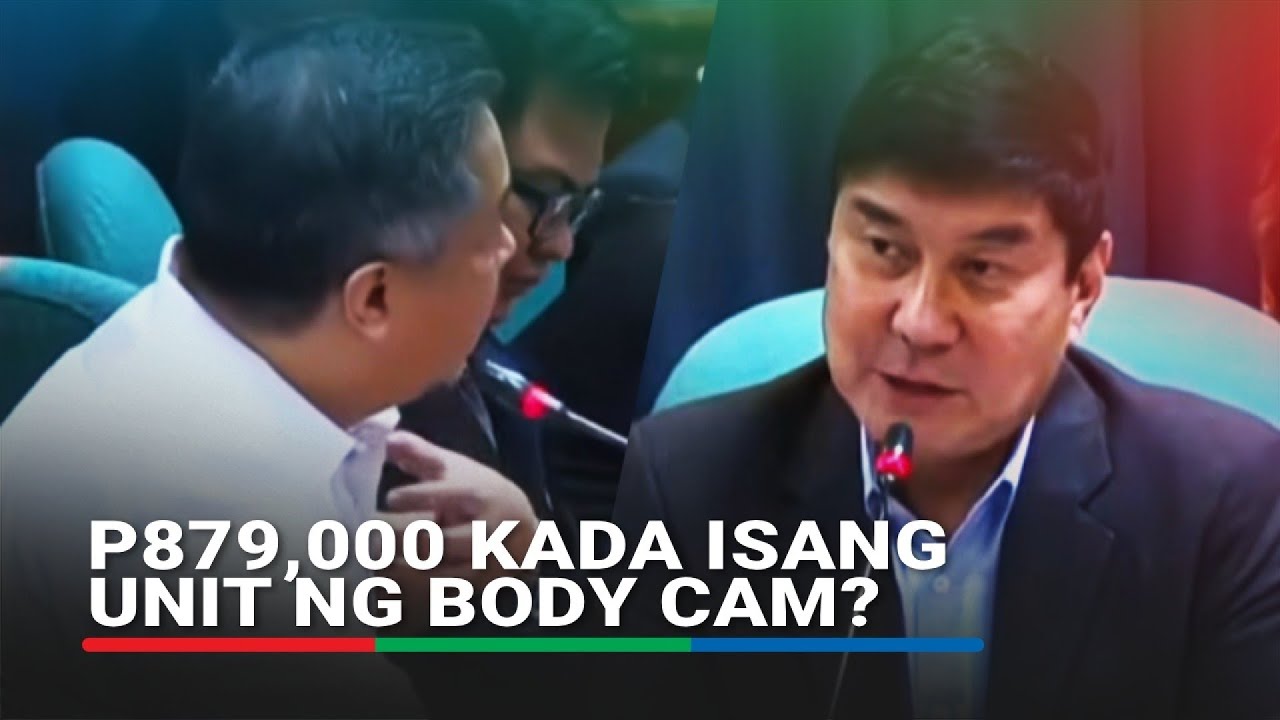 Korapsyon sa DOTr? Tulfo ibinunyag ang P879-K kada body cam na binili ng PPA noong 2021