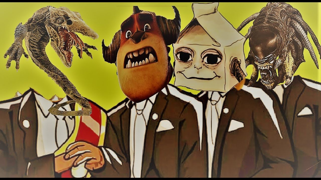 SKULL CRAWLER & RUMBLE & MILKWALKER & ALIEN - Coffin Dance X Baby Shark COVER