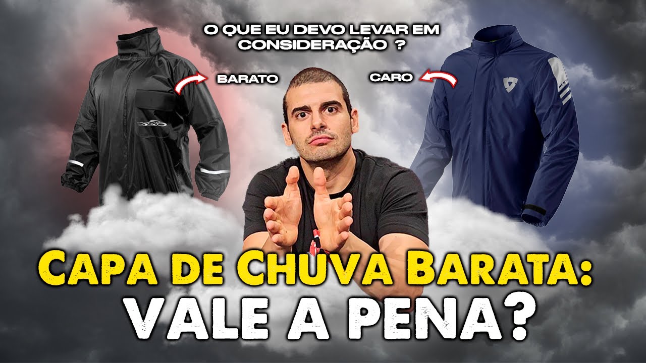 COMO ESCOLHER A SUA MELHOR CAPA DE CHUVA?