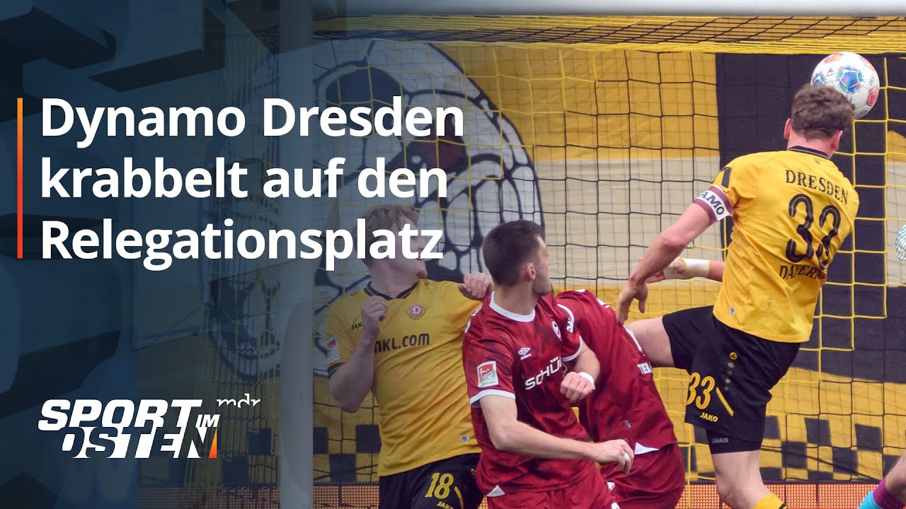 Dynamo Dresden krabbelt auf den Relegationsplatz | MDR