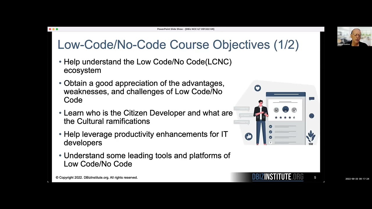 Low Code/No Code Short Preview