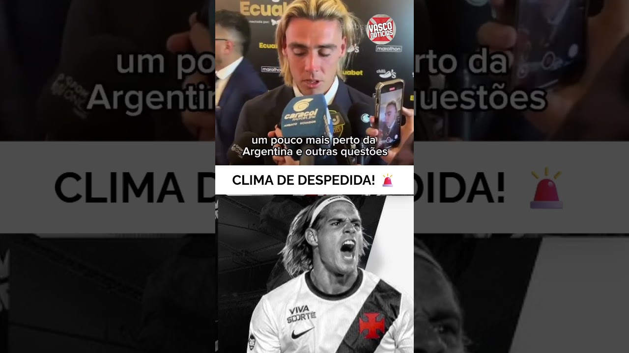 CLAUDIO SPINELLI ainda n&atilde;o sabe quando se APRESENTARA ao VASCO! ⚽⚽⚽