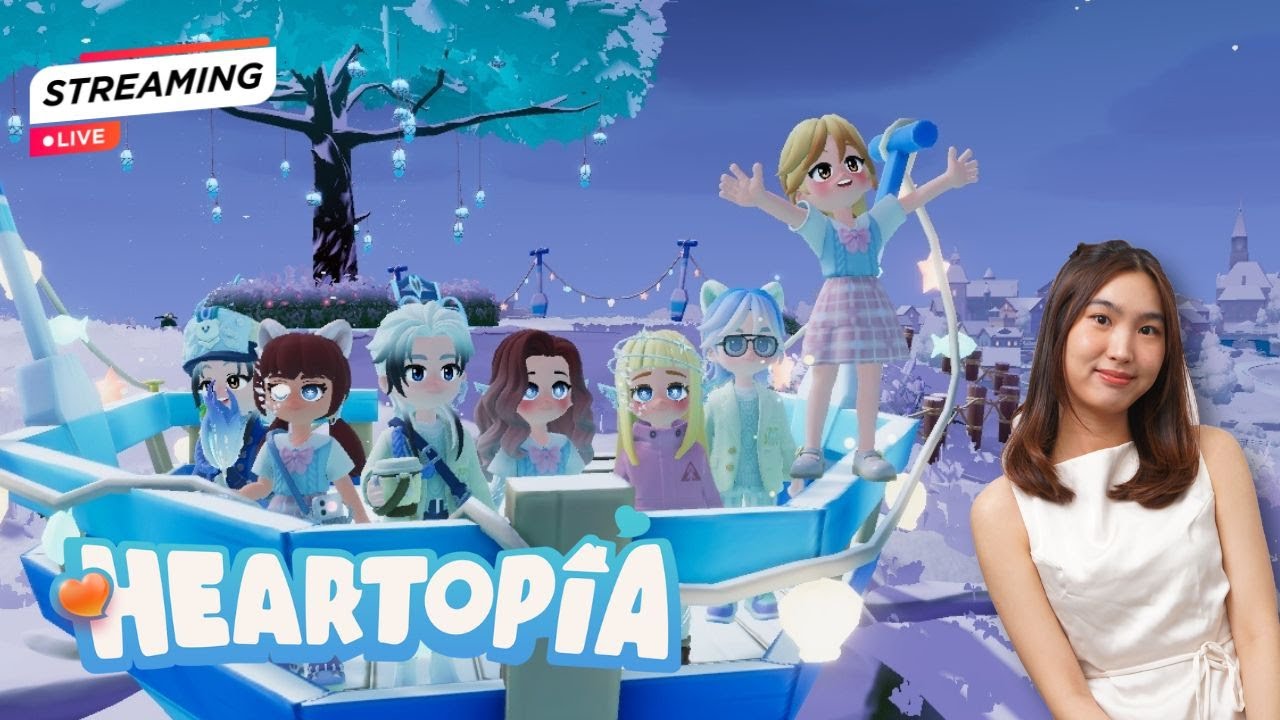 LIVE STREAMING - NEW UPDATE WINTER FROST HEARTOPIA & RAINBOW DAY 
