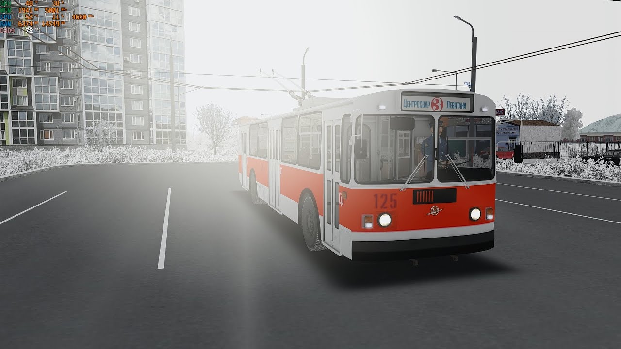 OMSI 2 MAP Тверь 3.0 Троллейбус 682G