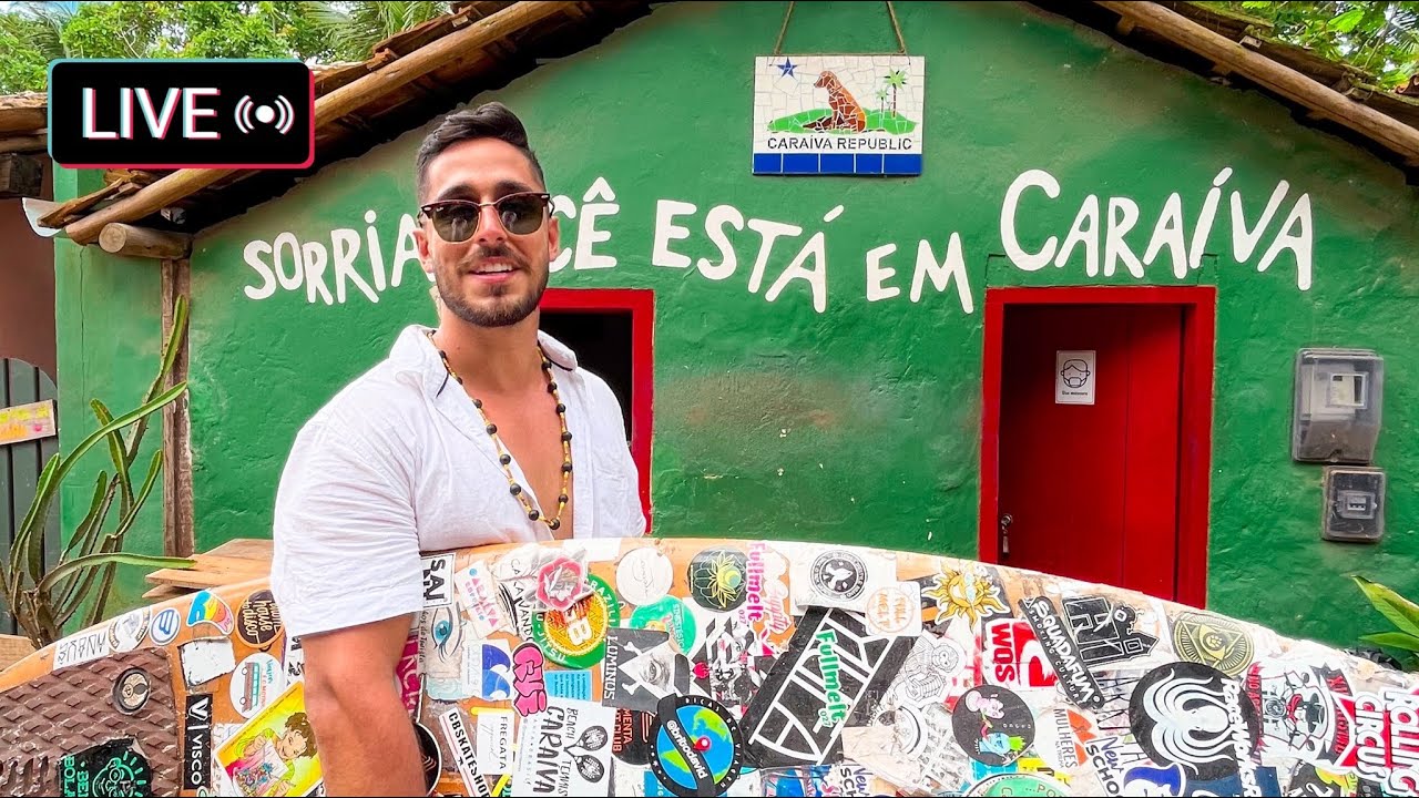 Live em Caraíva [TUDO QUE VOCÊ PRECISA SABER] Imersão com dicas, onde comer, onde se hospedar e mais