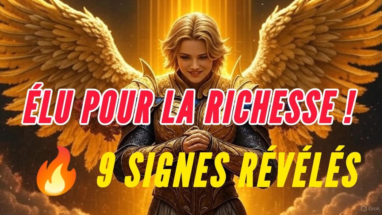 ÉLU: 9 SIGNES DE VOTRE DESTIN POUR UNE RICHESSE LÉGENDAIRE