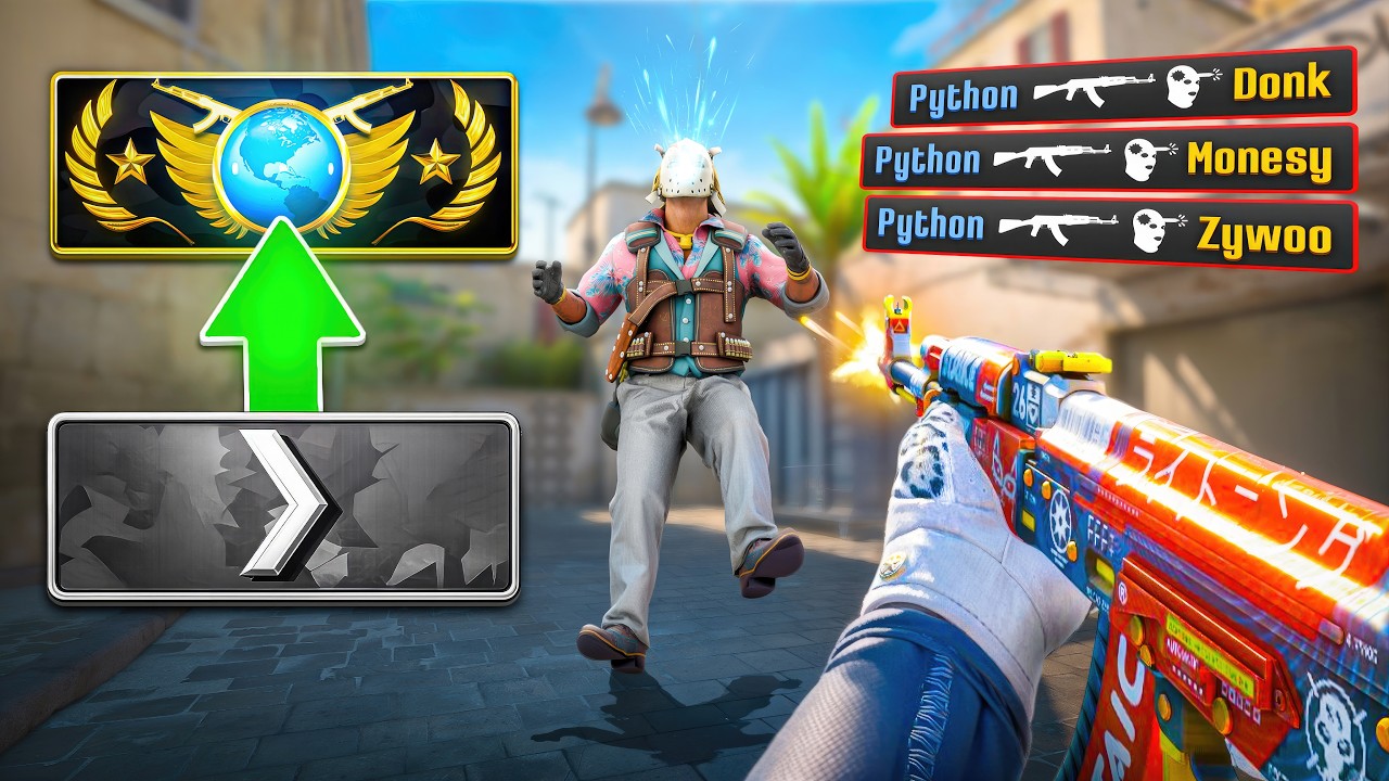 I Got Global Elite while SOLO Qing in CS2....