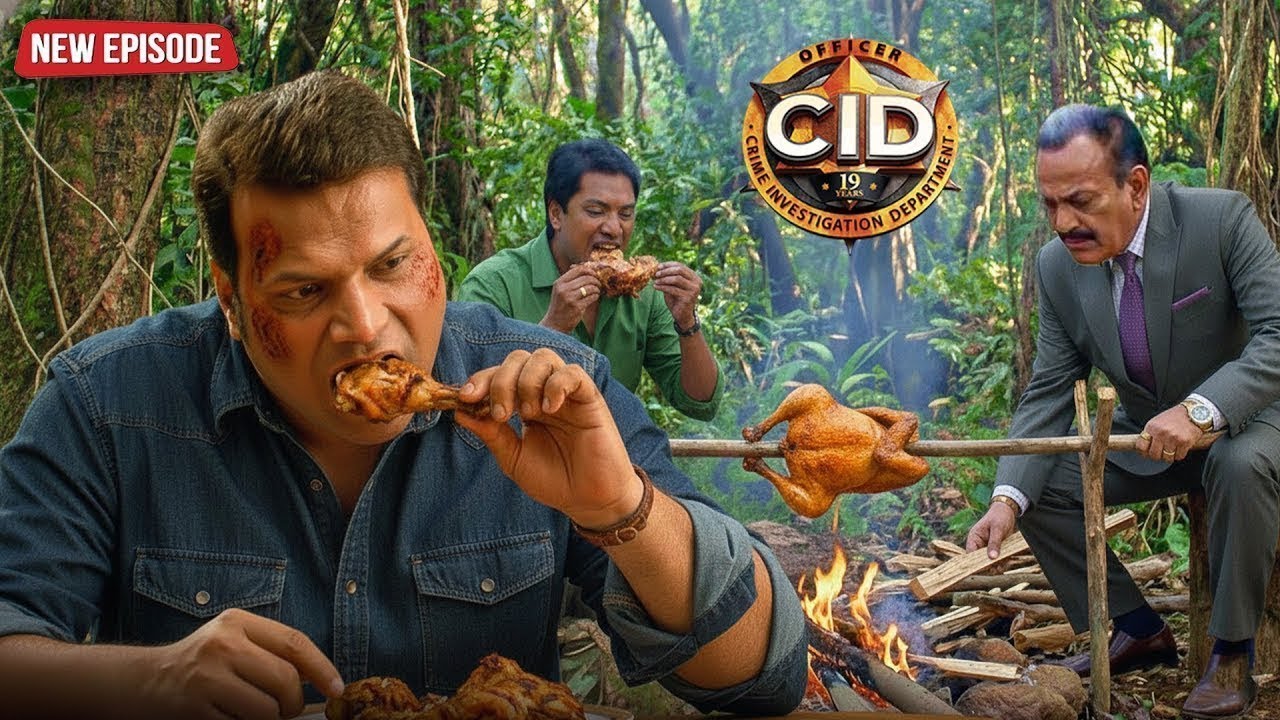 जंगल जांच के बीच ACP प्रद्युम्न ने बनाया अभिजीत-दया के लिए रोस्टेड मुर्गी || CID New Episode 2026