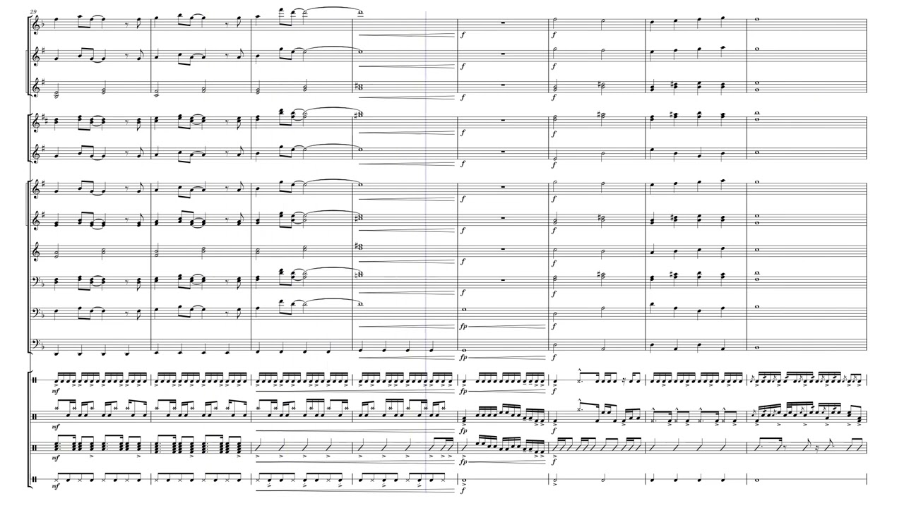 Lay All Your Love On Me - ABBA - Marching Band