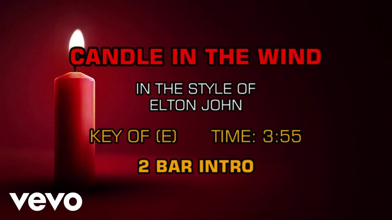 Elton John - Candle In The Wind (Karaoke)