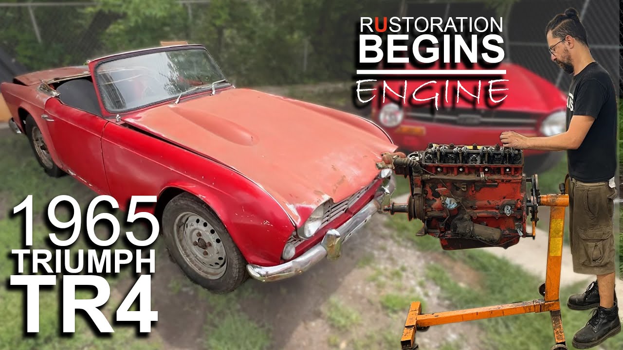 1965 TR4 - rUstoration - Part 2 - Engine