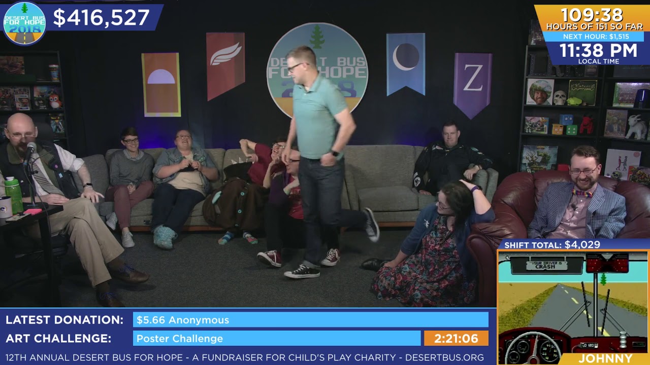 DB2018 - Kathleen plans a late-night Arby's Sauce Party