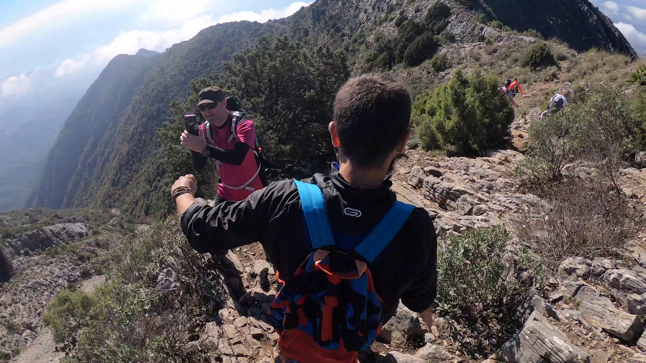 Subida pico la concha Marbella Noviembre 2018 GoPro Hero 7 + Mavic air