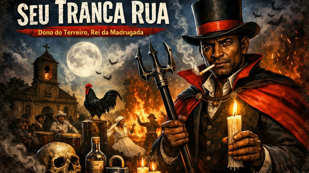 Seu Tranca Rua sua gira vai firmar 