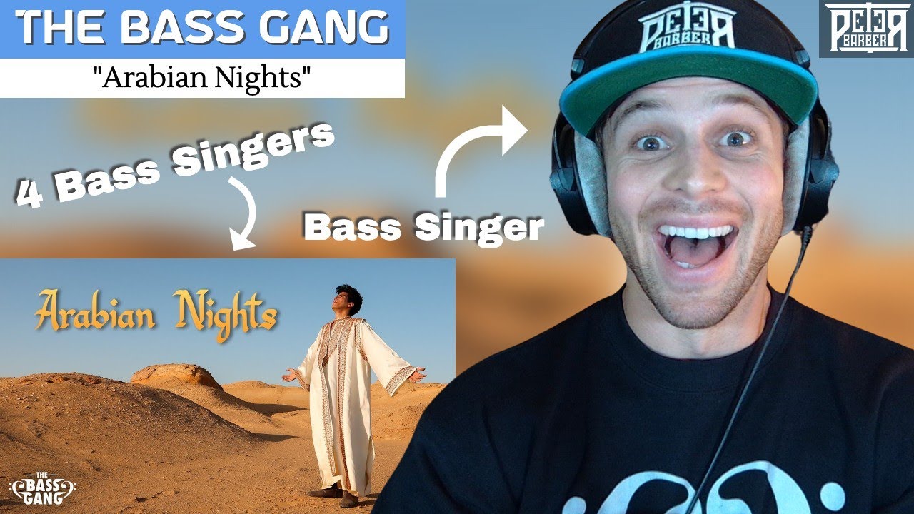 The Bass Gang is BACK | Bass Singer Reaction (& Analysis) | "Arabian Nights"