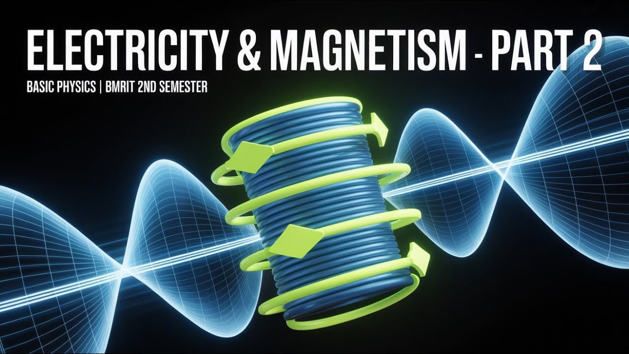 Electricity & Magnetism – Part 2  Basic Physics (Radiological Physics) BMRIT  2nd Semester