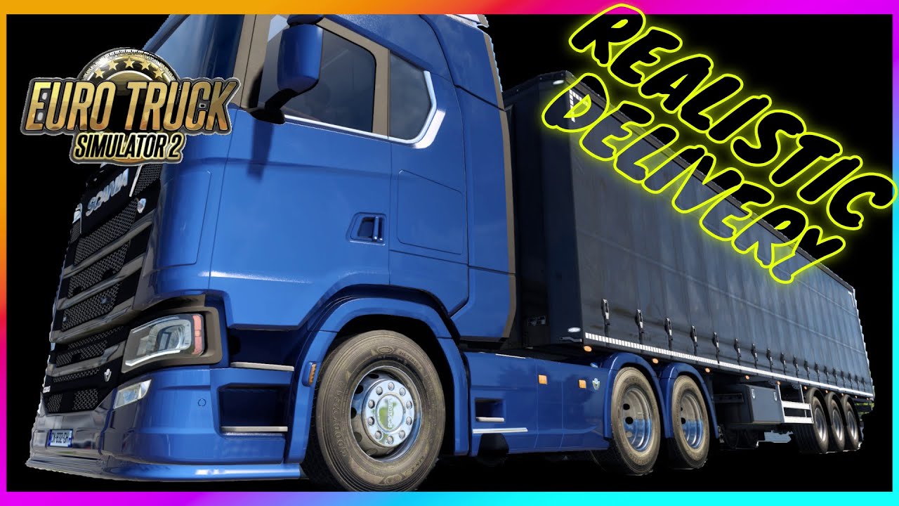 ETS2 - THE BIG BLUE - SCANIA - DELIVERY FROM SPAIN TO PORTUGAL - AMAZING IMMERSION  #scaniatrucks