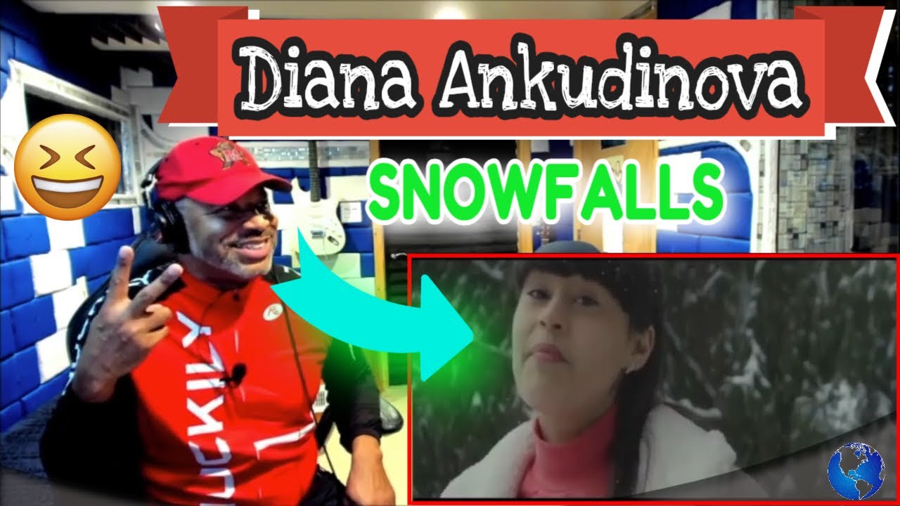 Диана Анкудинова (Diana Ankudinova)   Падает снег Snow Falls - Producer Reaction