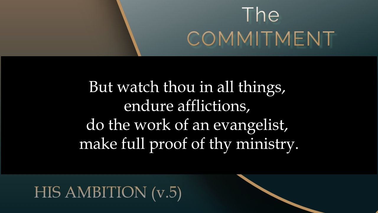 The Commitment