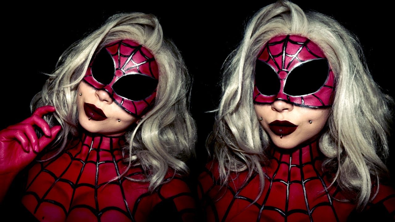 Spider-Woman COSPLAY MAKEUP/COSPAINT