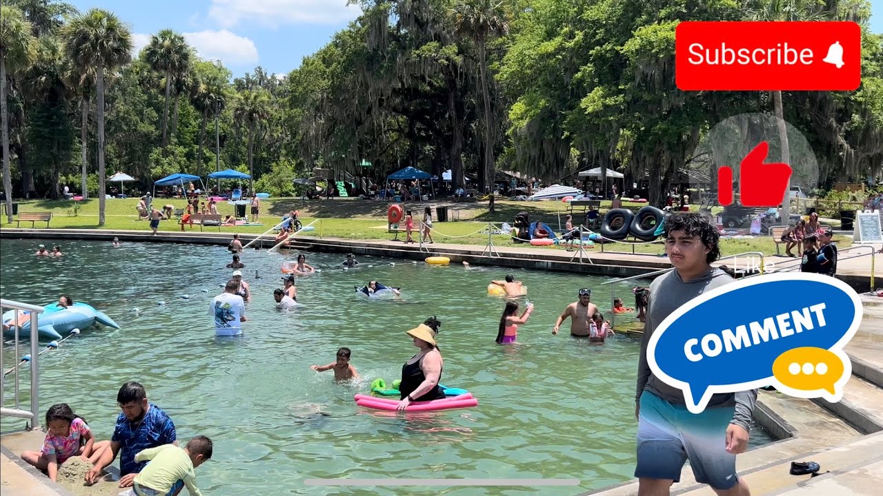 Exploring Ponce  De Leon Springs State Park full tour & review [4k]
