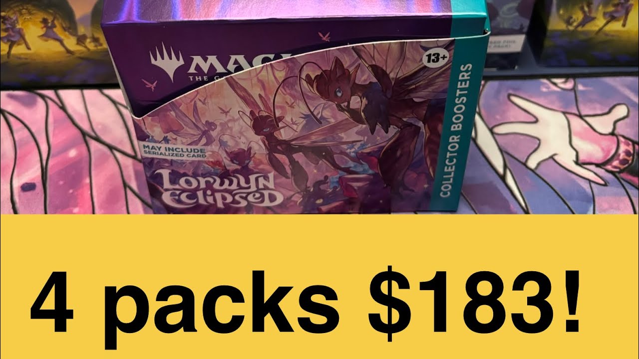 Lorwyn Eclipsed Collector Box! Packs 5~8 Total $289/$325