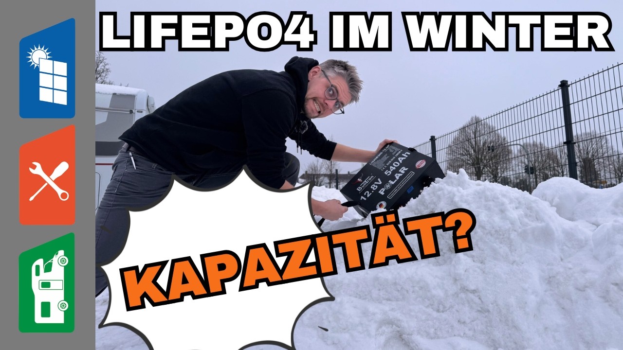 LiFePo4 im Winter - Was kann sie noch leisten?