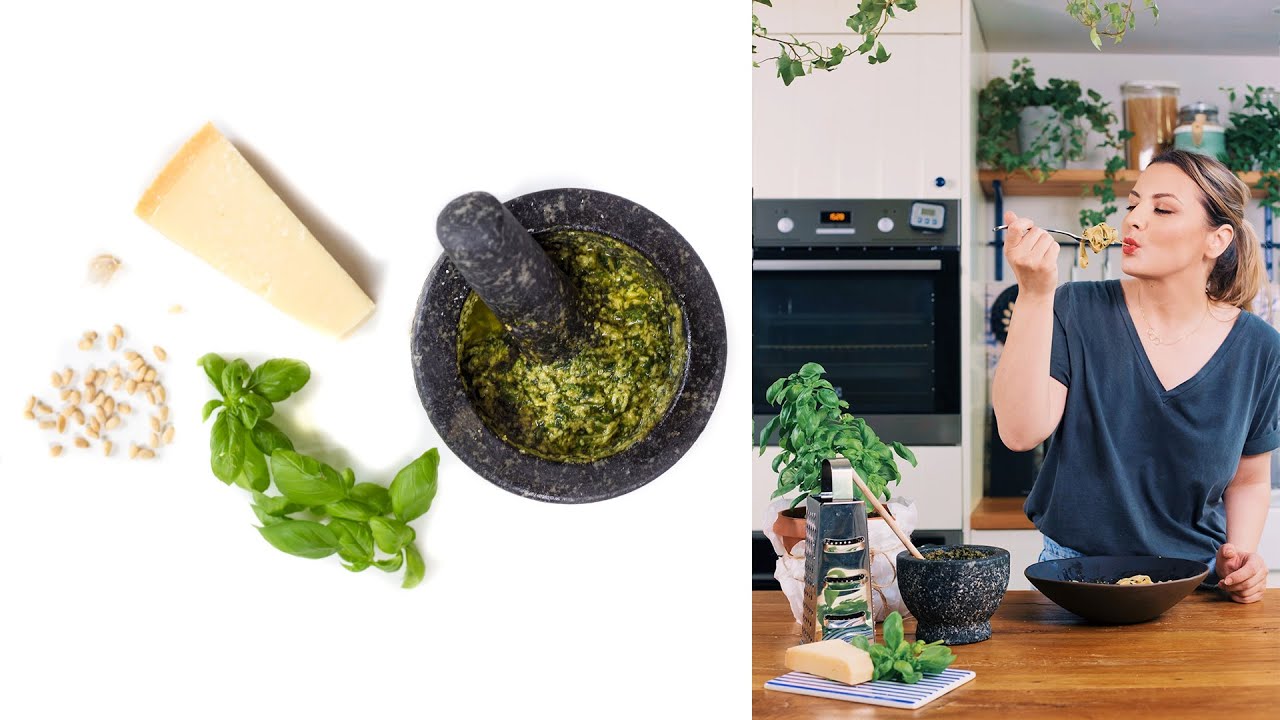 Cum să faci pesto de busuioc | Mazilique
