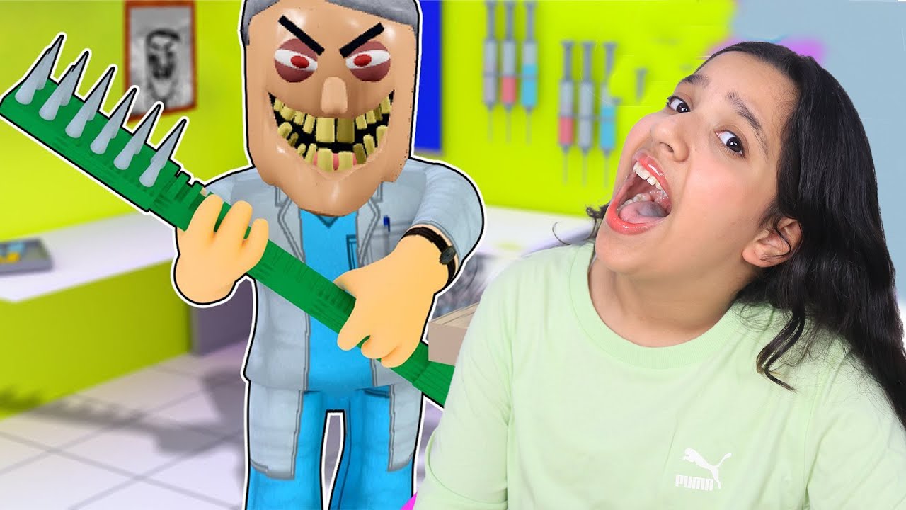 الدكتور الاسنان الشرير يبغى يخلع أسنانا !Evil dentist obby