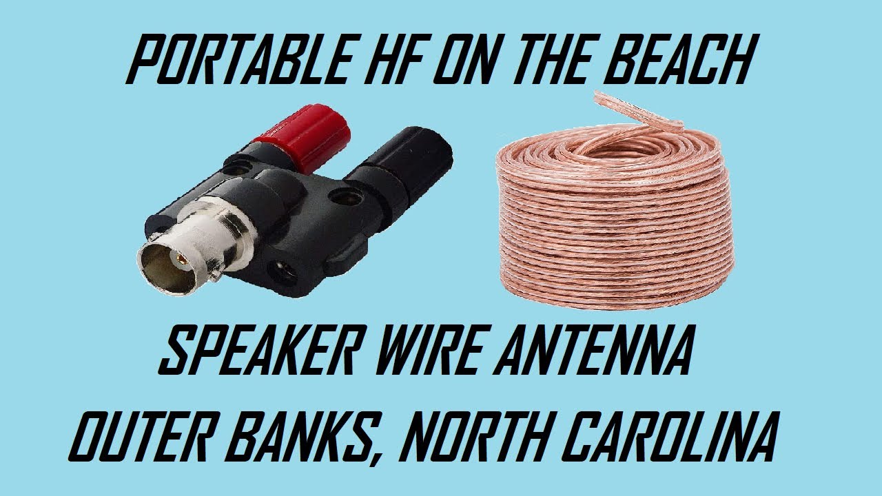 Portable 20 Meter SSB on the Outer Banks with 20 Watts and a Speaker Wire Antenna