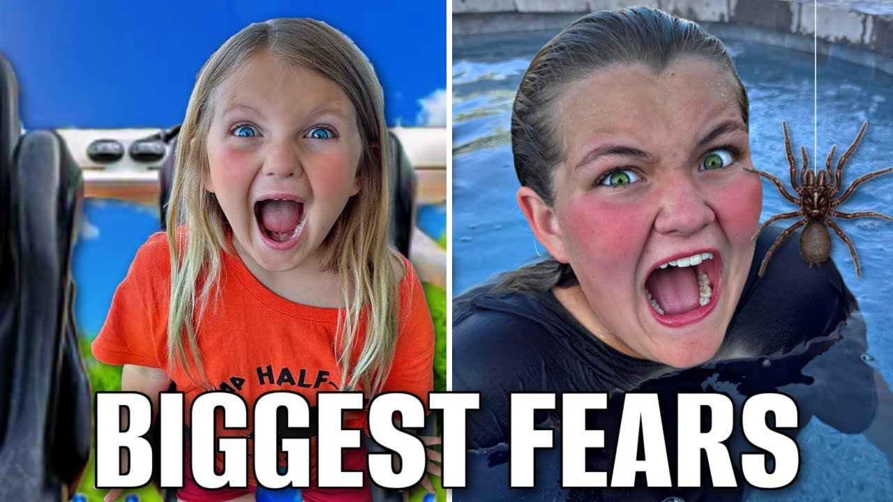 My FiVE DAUGHTERS Face their BiGGEST Fears!