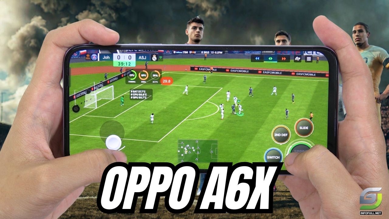 OPPO A6X Test Game EA SPORTS FC Mobile | FC 24 Gameplay | Snapdragon 685 Gaming Test