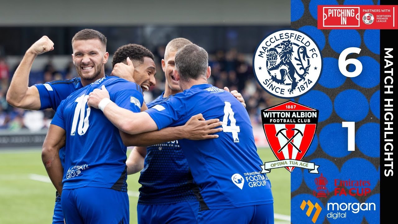 Witton take a battering as Silkmen progress 💪 | Macclesfield FC 6-1 Witton Albion