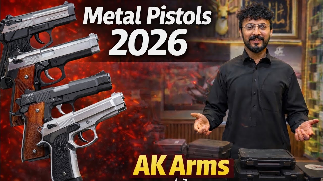 Metal Pistols 2026 | AK Arms Peshawar 