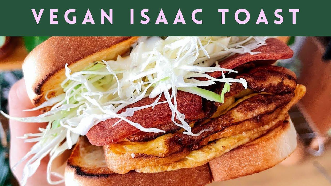 Vegan Korean Isaac Toast 이삭토스트 🥪