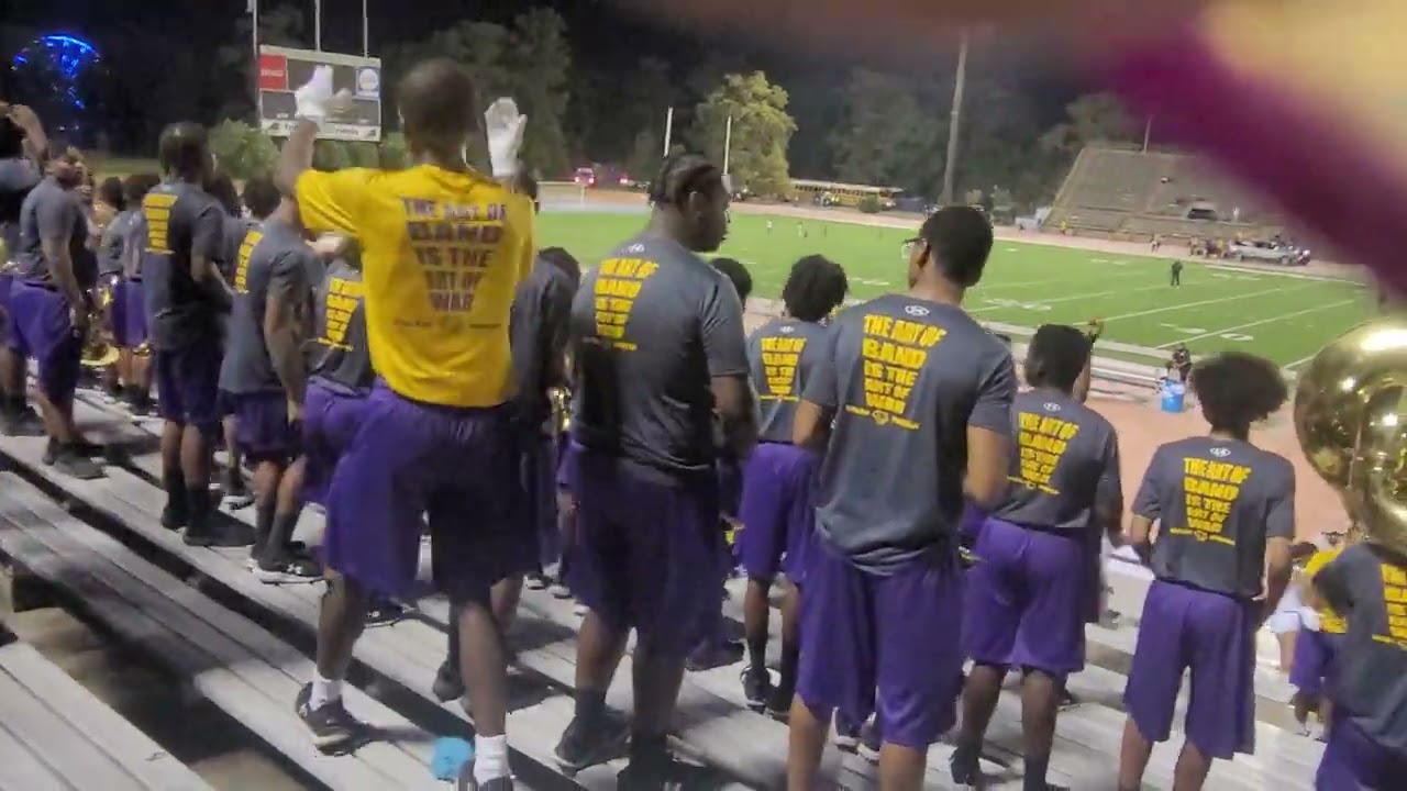 Battle of the Purple and Gold 💜💛🏈 Karr vs St. Aug Let's Geaux KARR