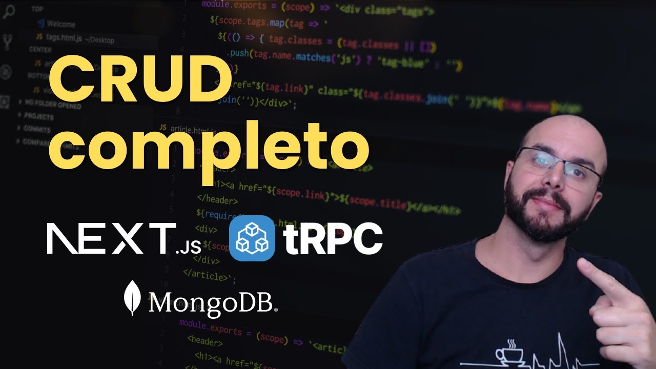 CRUD com NextJS, tRPC e MongoDB - Tutorial completo