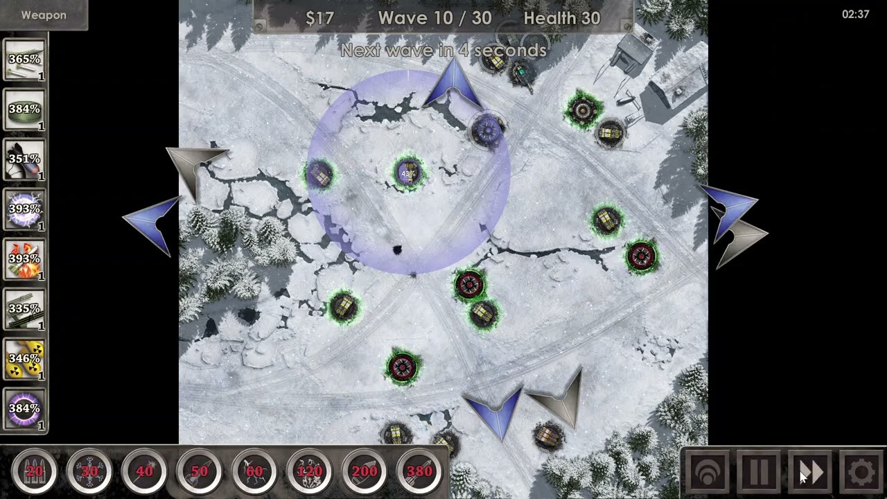 DEFENSE ZONE 3 HD MISSION 17 HARD