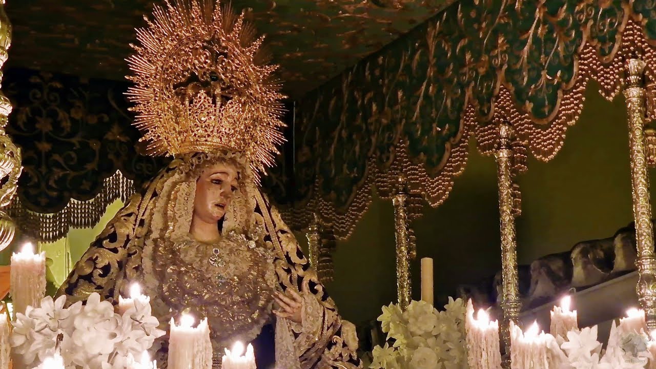 La Virgen de la Amargura (Flagelación) por Bizcocheros - Magna de Jerez - BM Julián Cerdán
