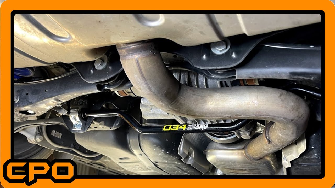 Rear Swaybar (RSB) and Dynamic+ End Links Install - 2019 Golf R  - 034 Motorsport