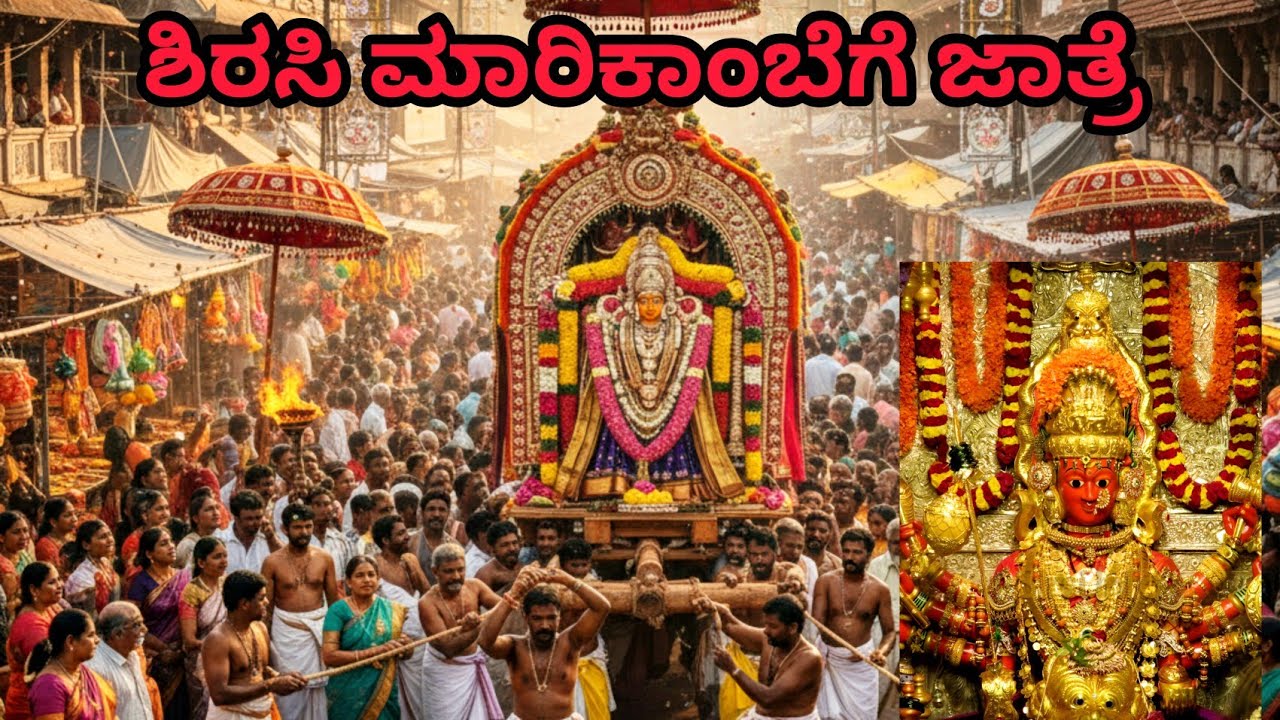 ಶಿರಸಿ ಮಾರಿಕಾಂಬೆಯ ಕತೆ🙏🕉️| Story of Sirsi Marikamba Devi| ಪೌರಾಣಿಕ ಕತೆಗಳು💥