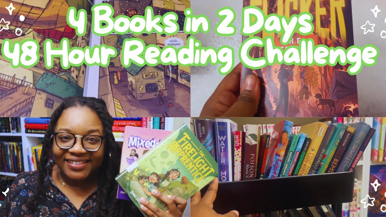 48 Hour Weekend Reading Challenge 1| 4 Books in 2 Days