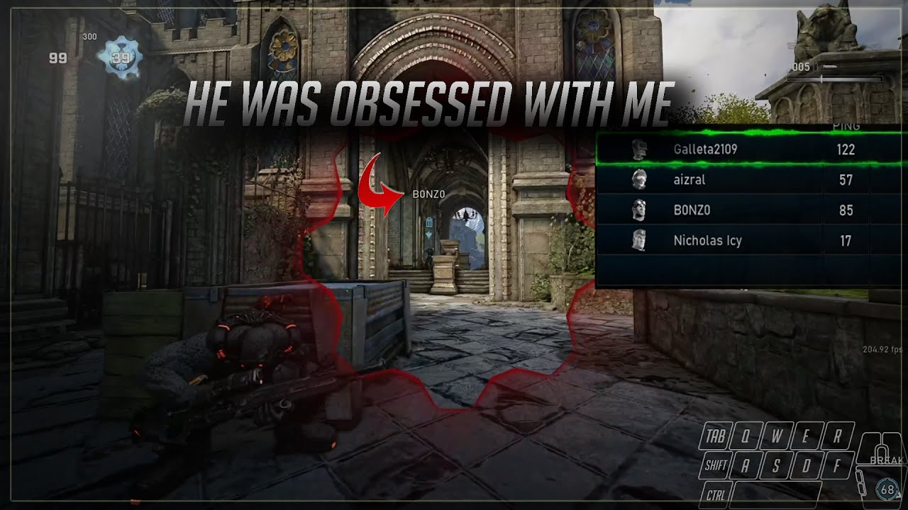 Gears 5 - THIS GUY WOULDNT LEAVE ME ALONE LOL (Sweaty Ranked Control)