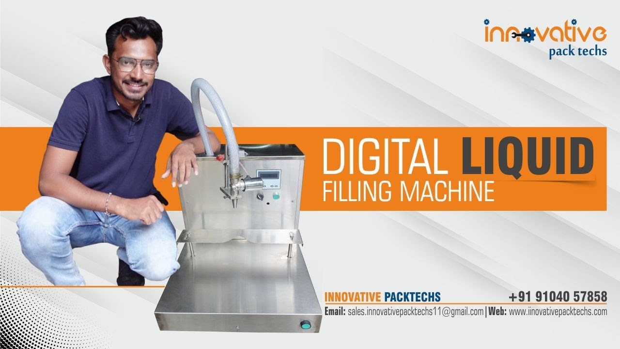 Manual Liquid Filling Machine | Digital Liquid Filling Machine | Mini Liquid Filling Machine