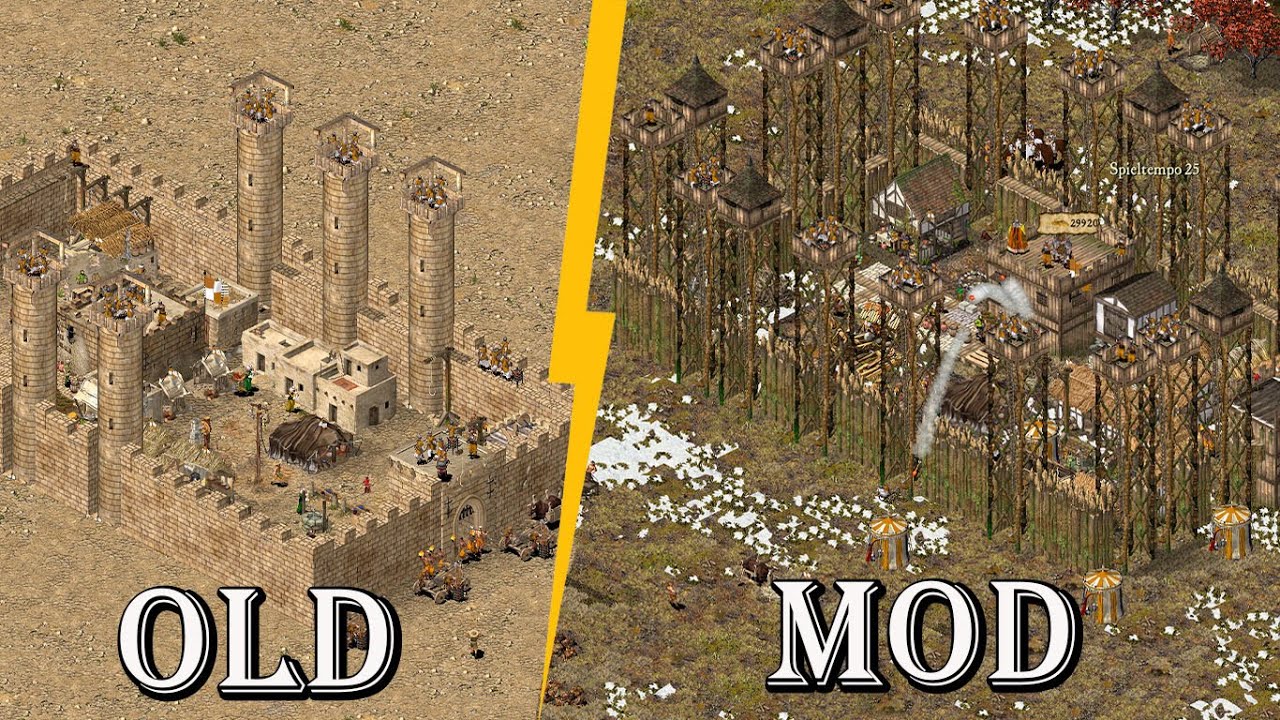 Grafiknya Jadi Keren!! | Stronghold Crusader Vikings Mod