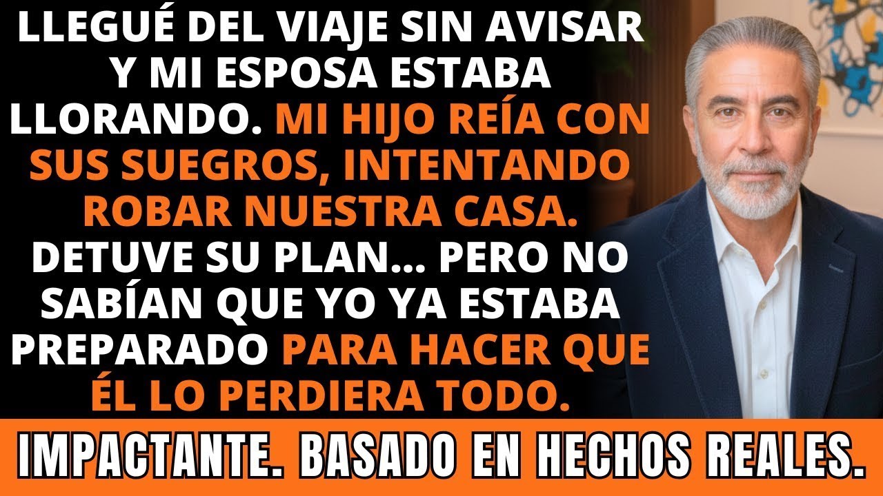 Llegué Del Viaje Sin Avisar Y QUEDÉ HELADO: Mi Esposa Lloraba, Mi Hijo Reía Con Sus Suegros...