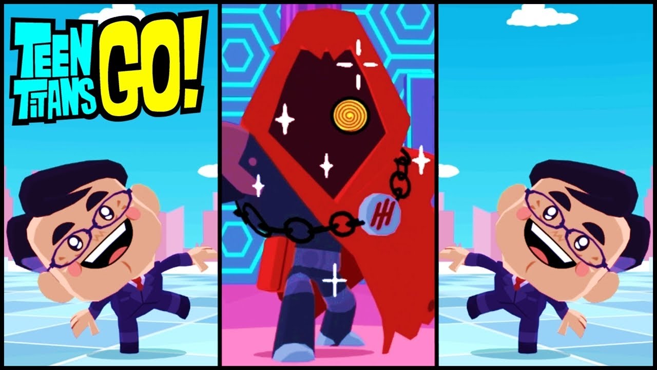 Teen Titans Go Teeny Titans Hooded Hood and Mr. Chibi (TEEN TITANS GO GAME)