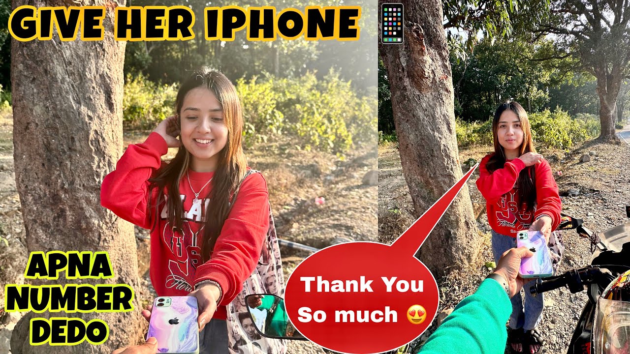 Helped A Cute Girl Between She Lost Her Phone💔||She Ask My Number 😍