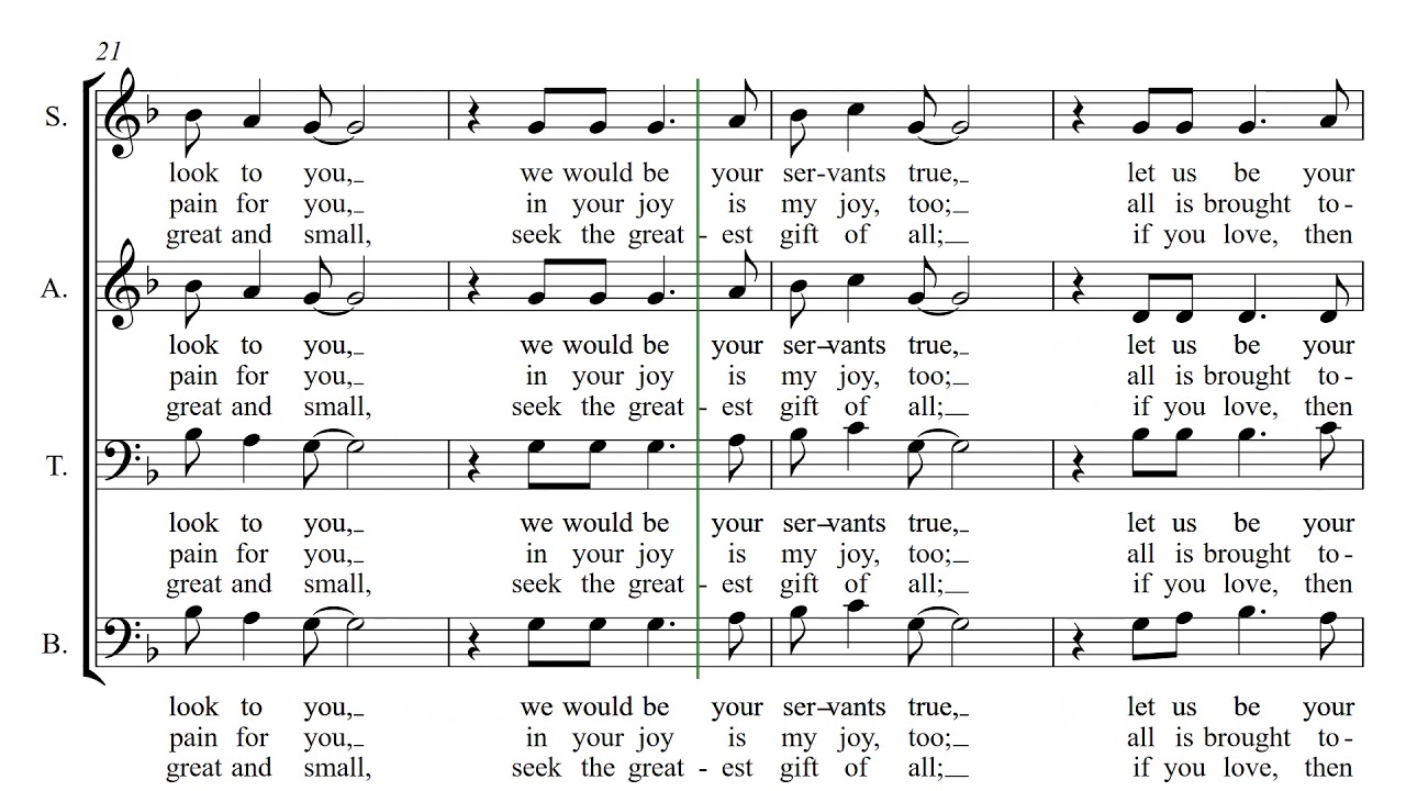 Tenor We Are Many Parts