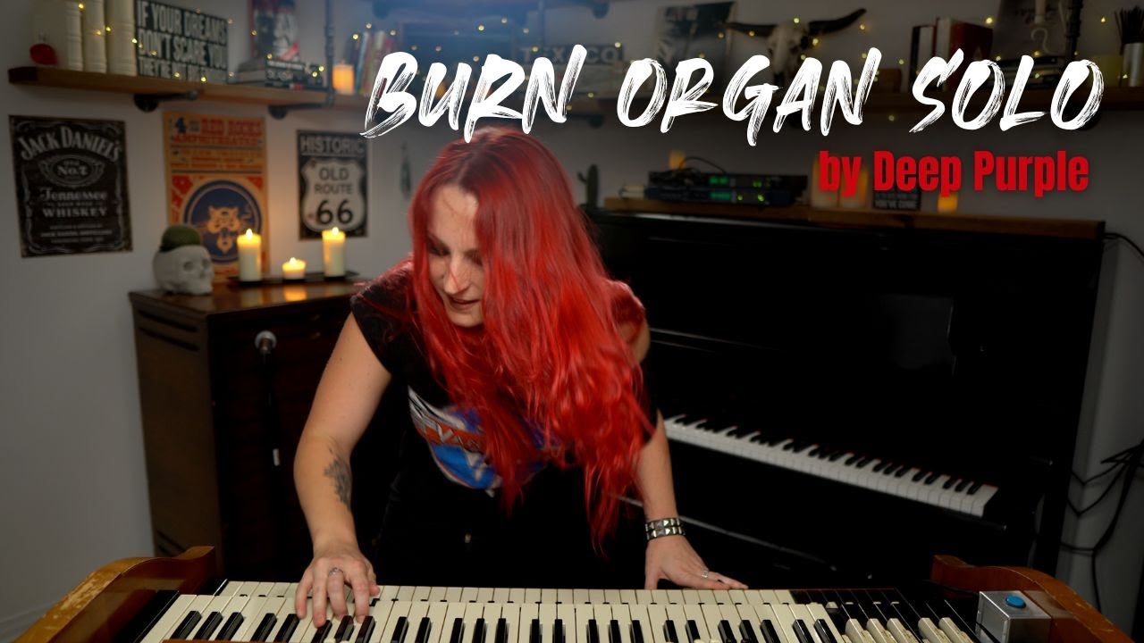 Burn Organ Solo - Deep Purple │ ORGAN COVER - Marine Lacoste